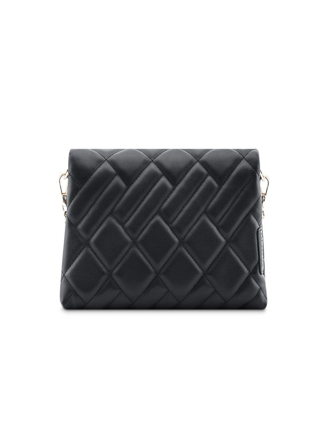 Fastrack Quilted Chic Flap Bag | Faux-Leather Women's Handbags| Ladies Purse Handbag | Sling Bag for Casual Carry - Image 4